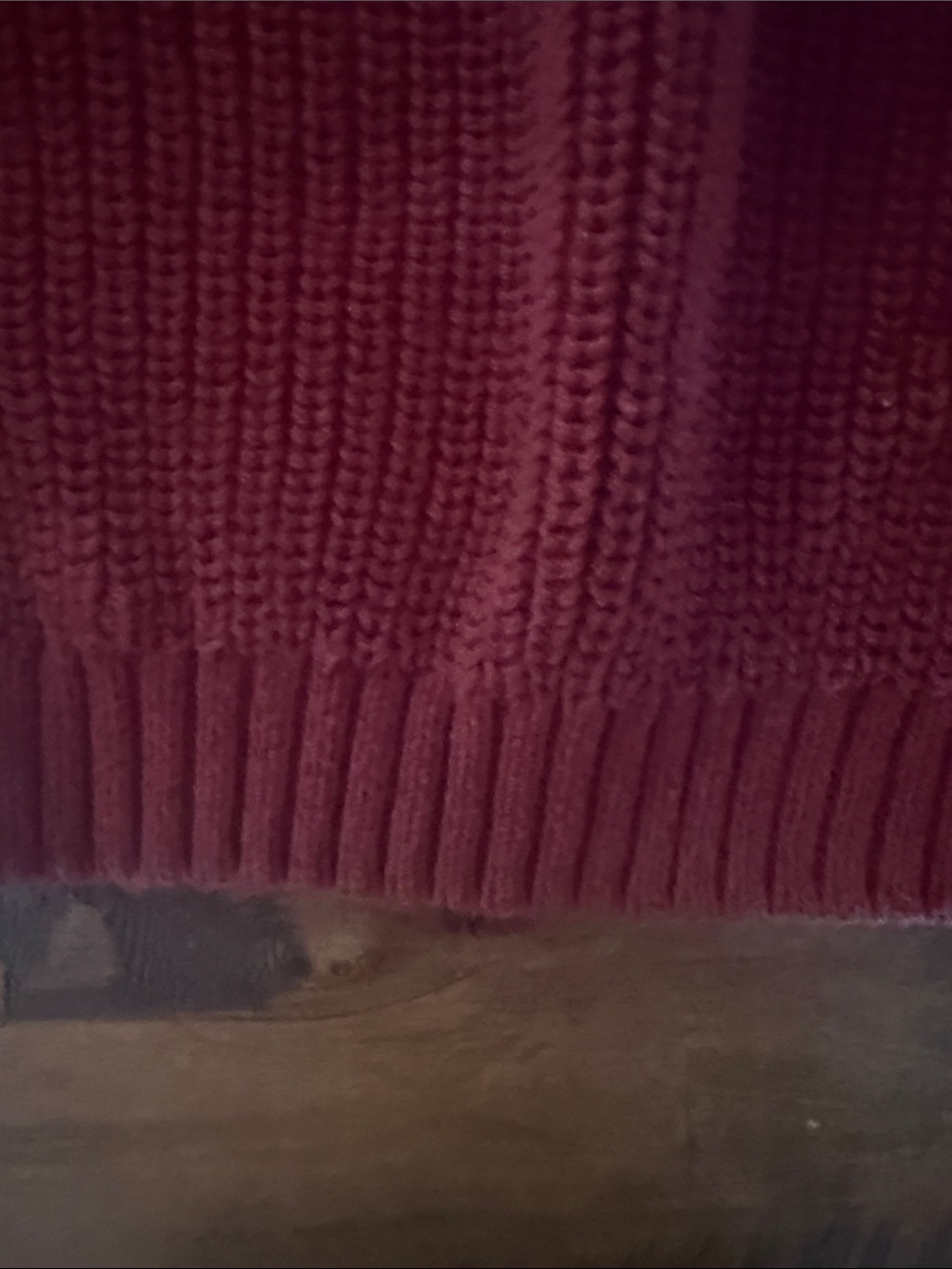 Little Co. Kids 'Merry' Chunky Knit Sweater - Red - Picture 4 of 5
